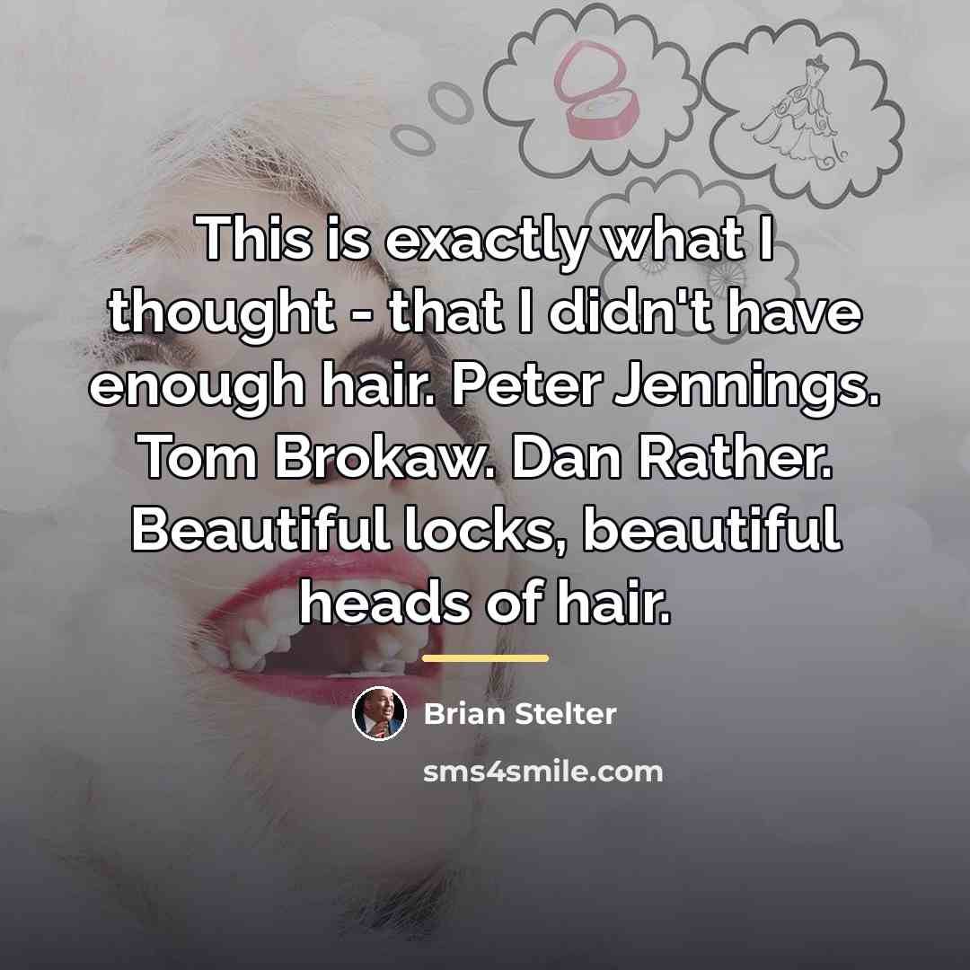 “This is exactly what I thought - that I didn't…” quote by Brian Stelter