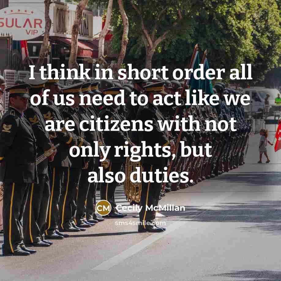 “I think in short order all of us need to…” quote by Cecily McMillan