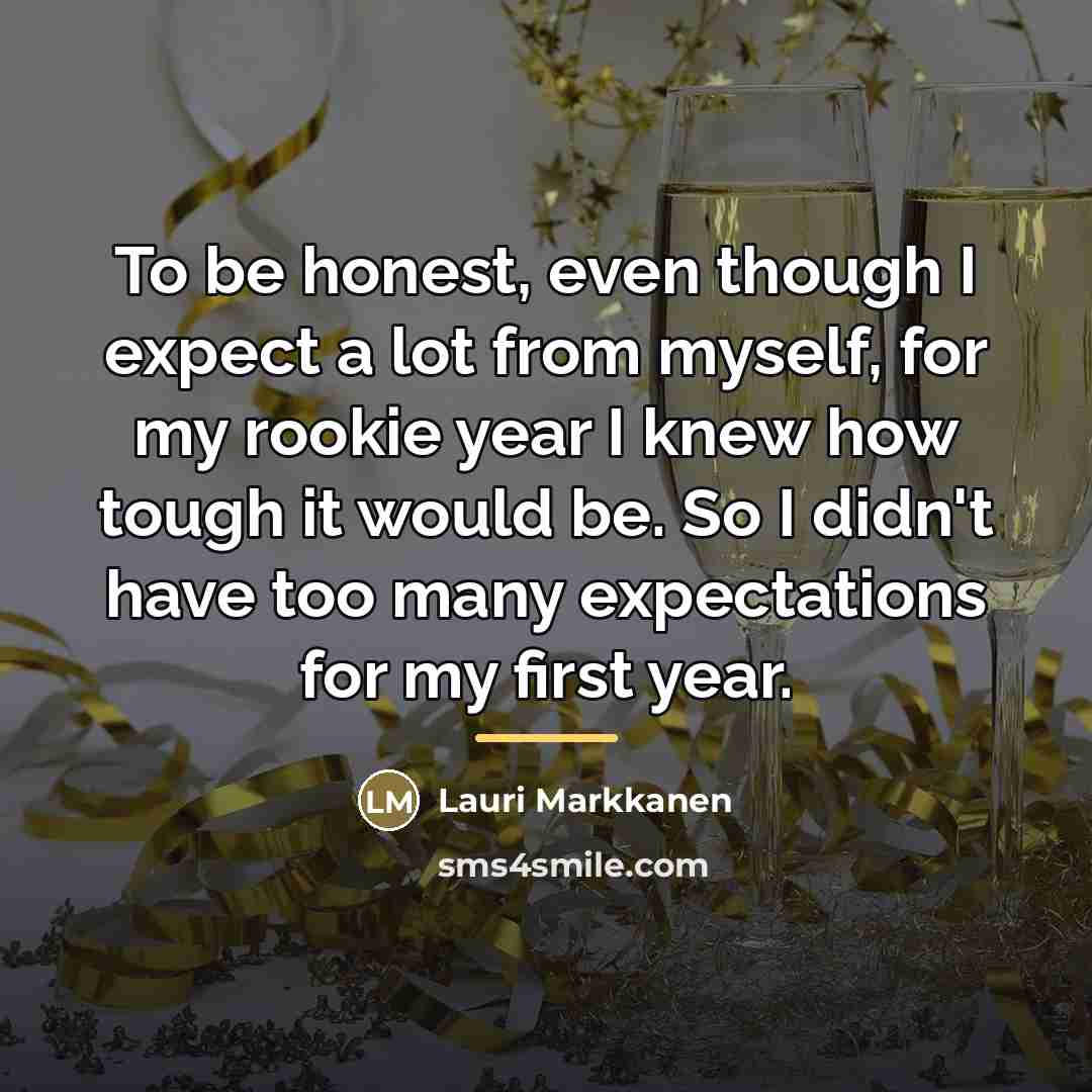 “To be honest, even though I expect a lot from…” quote by Lauri Markkanen