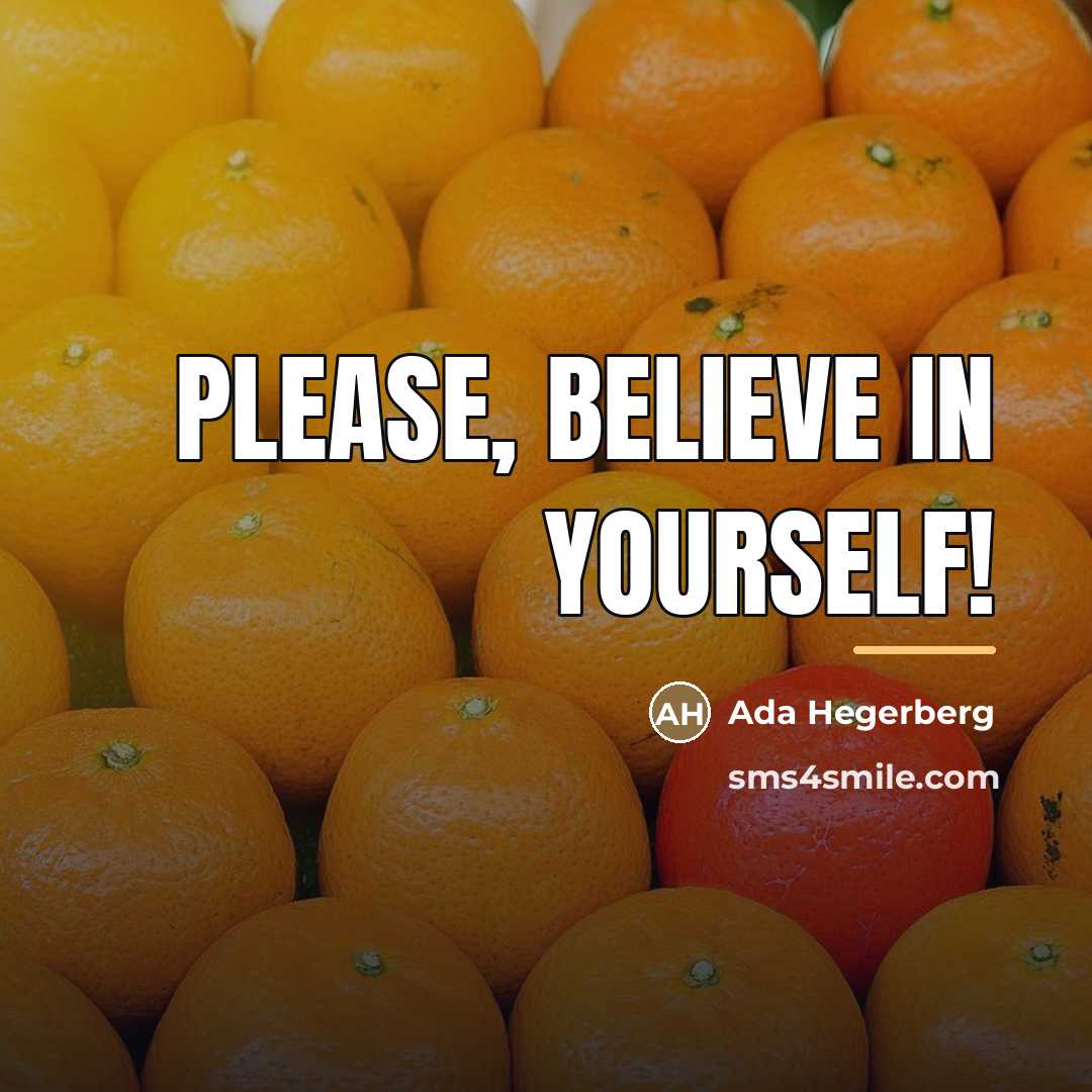 “Please, believe in yourself!…” quote by Ada Hegerberg