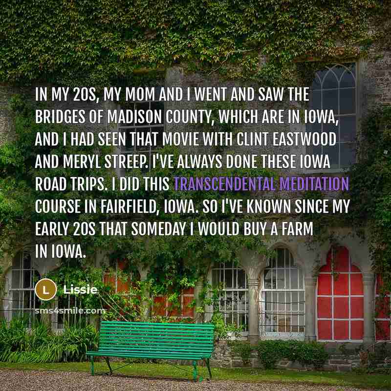 “In my 20s, my mom and I went and saw…” quote by Lissie