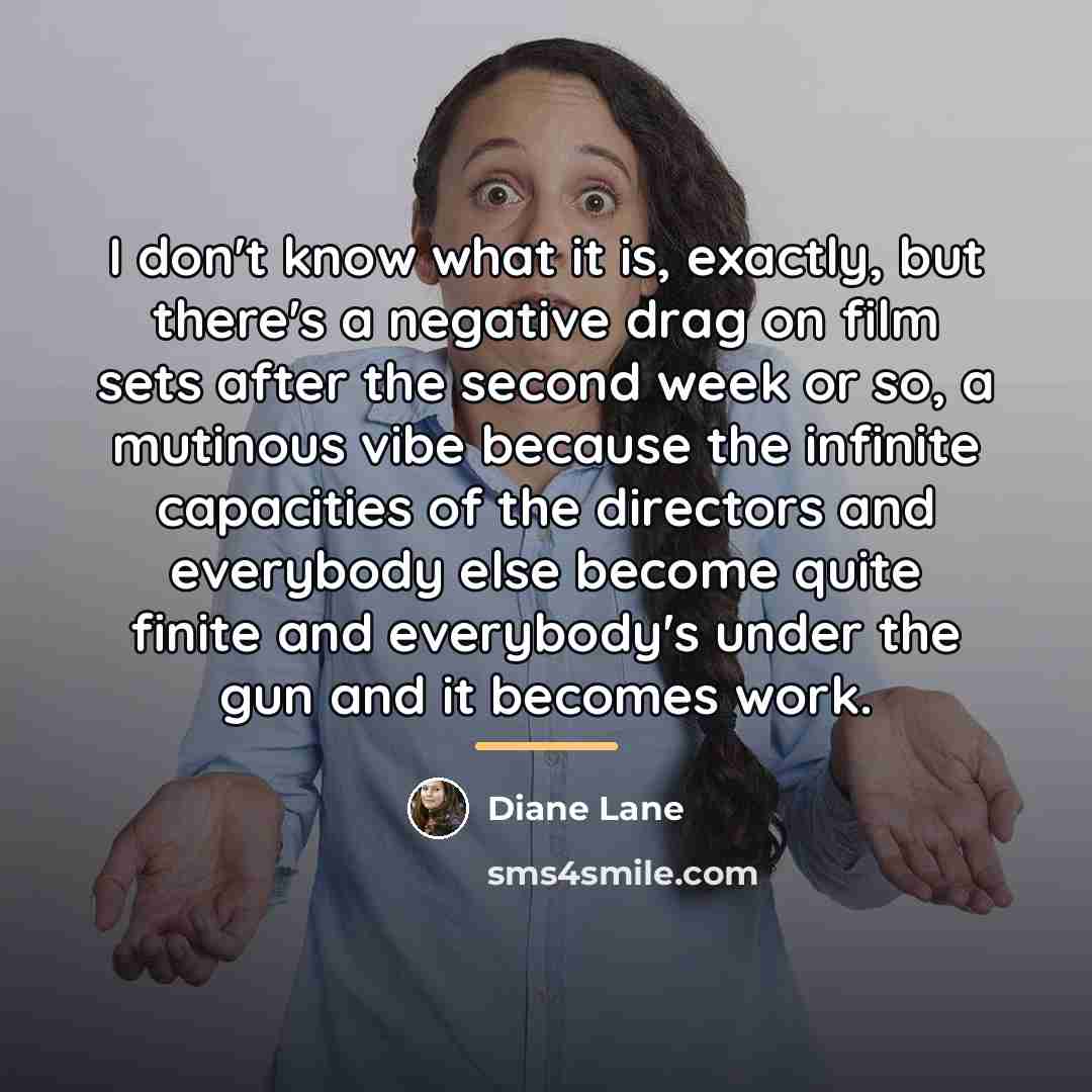 “I don't know what it is, exactly, but there's a…” quote by Diane Lane