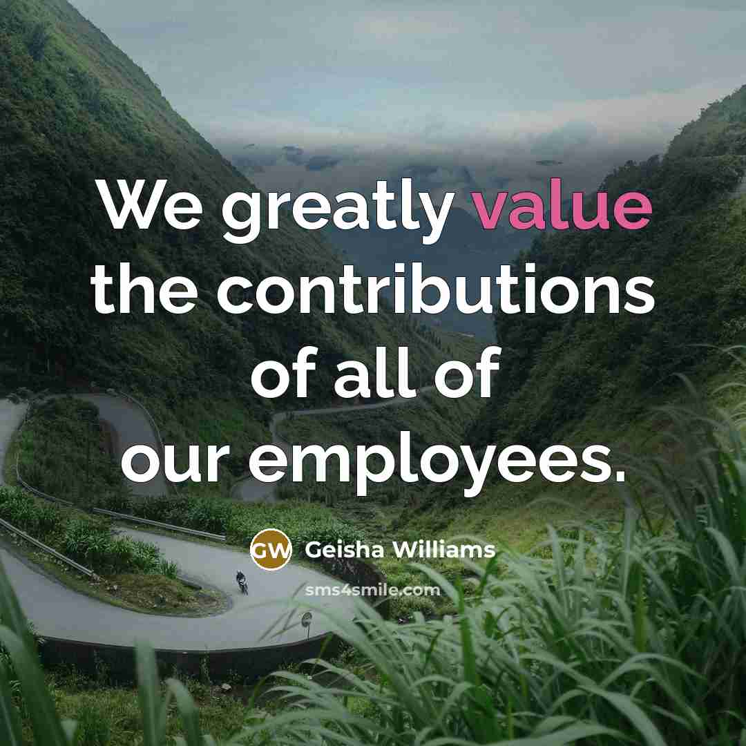 “We greatly value the contributions of all of our employees.…” quote by Geisha Williams
