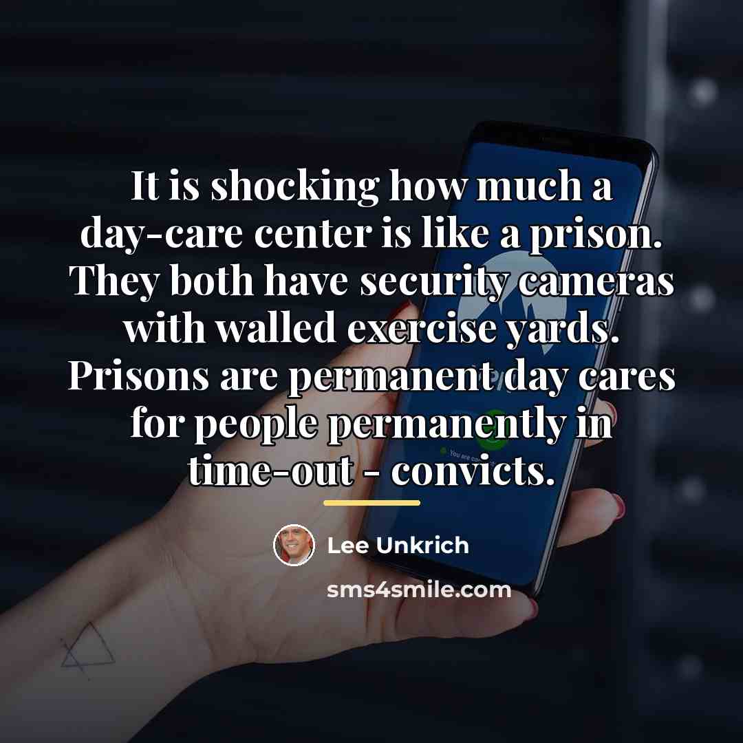 “It is shocking how much a day-care center is like…” quote by Lee Unkrich