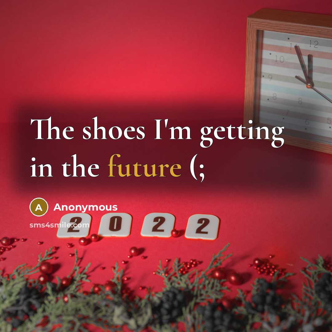 “The shoes I'm getting in the future (;…” quote by Anonymous