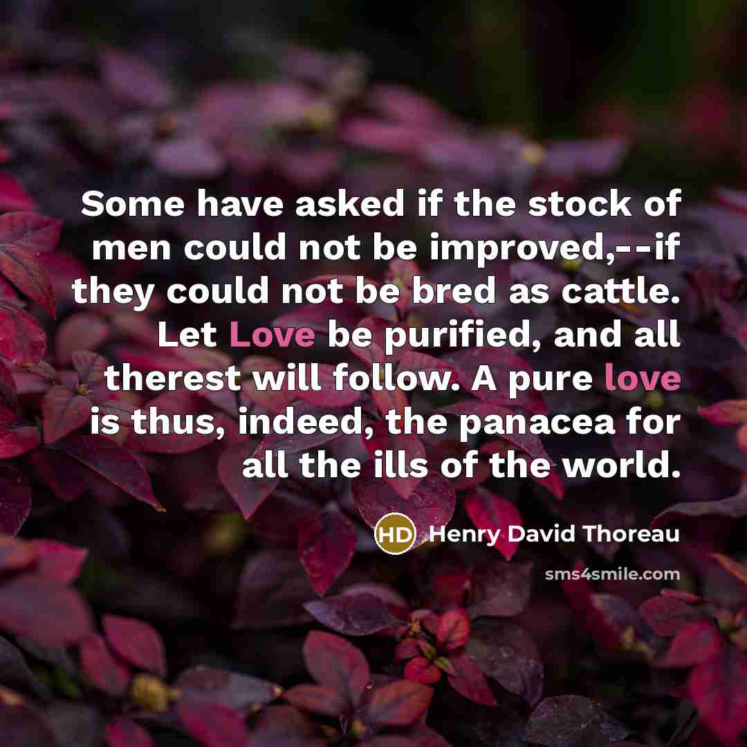 “Some have asked if the stock of men could not…” quote by Henry David Thoreau