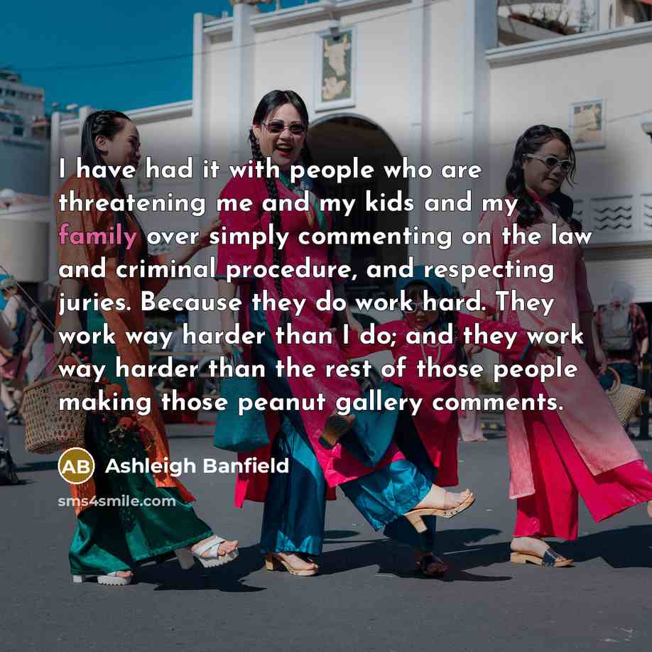 “I have had it with people who are threatening me…” quote by Ashleigh Banfield