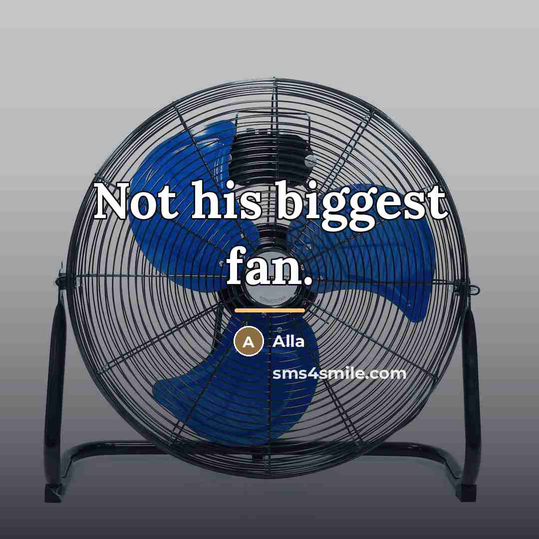 “Not his biggest fan.…” quote by Alla