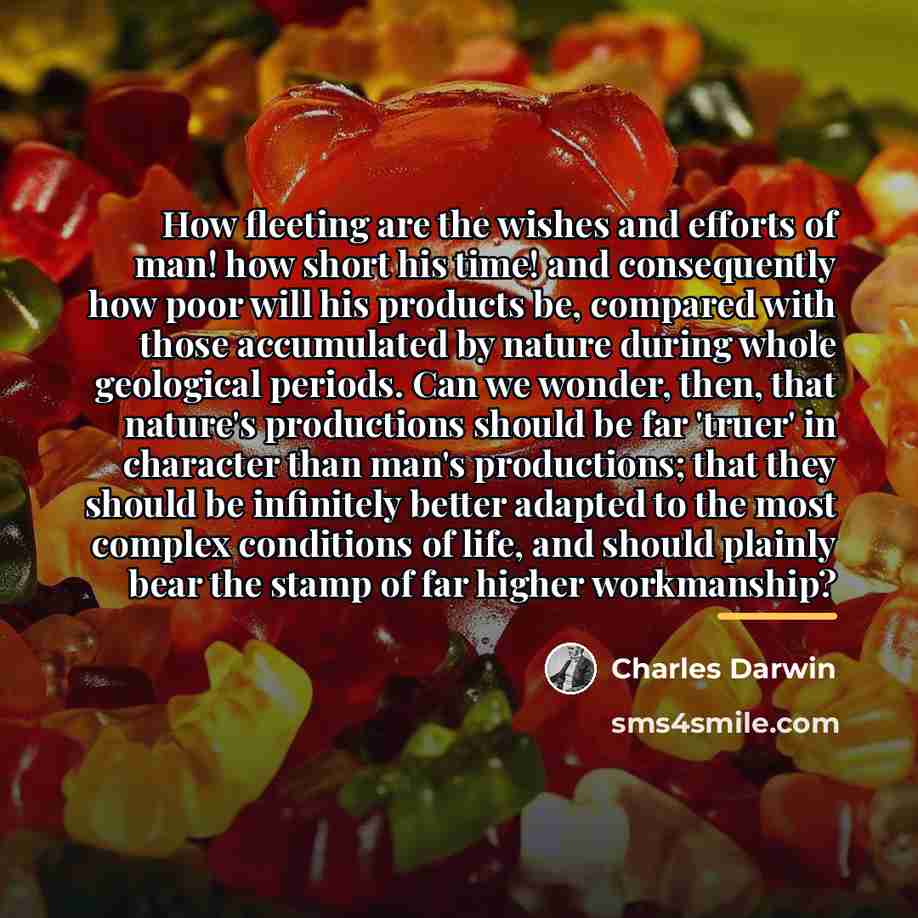 “How fleeting are the wishes and efforts of man! how…” quote by Charles Darwin