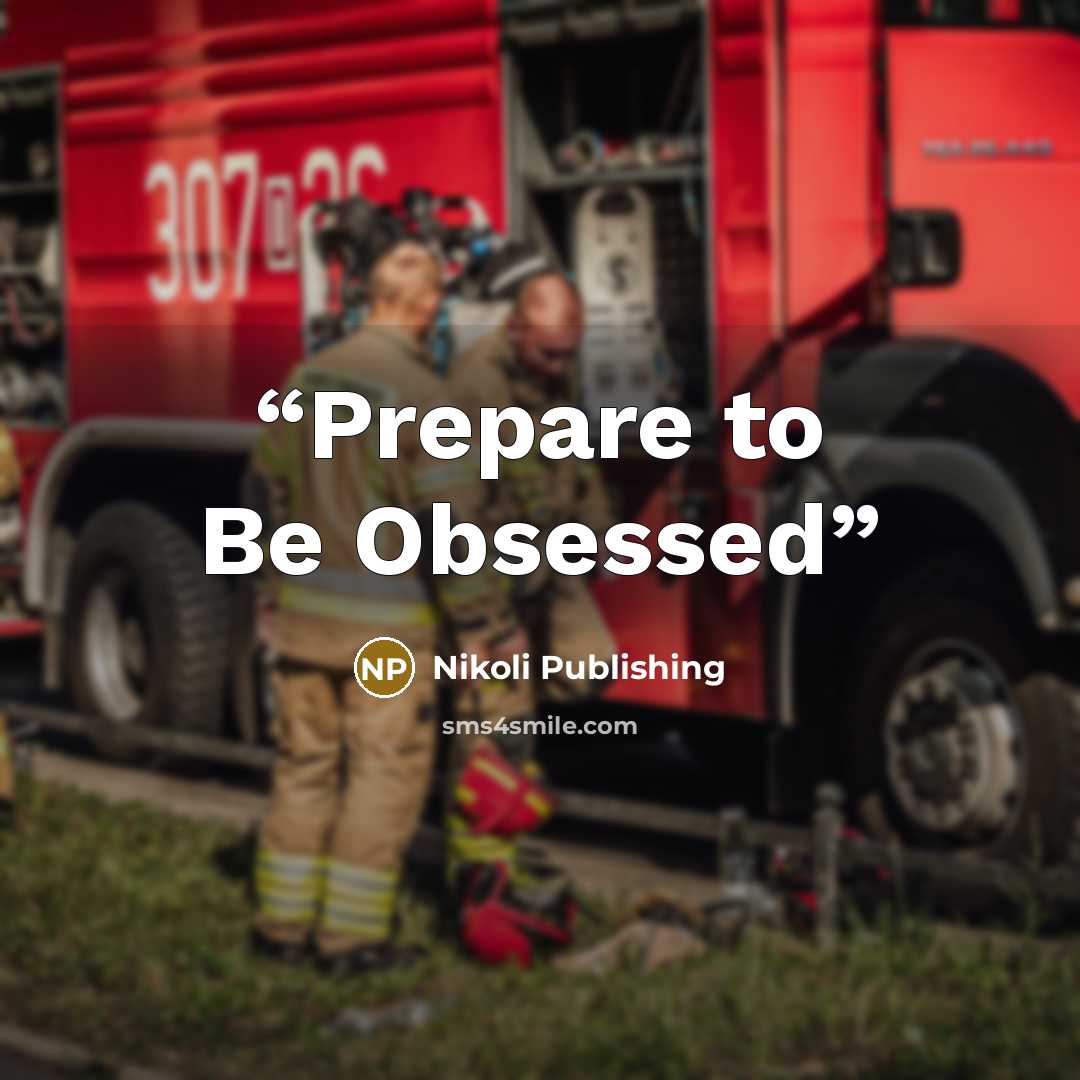 “Prepare to Be Obsessed” quote by Nikoli Publishing