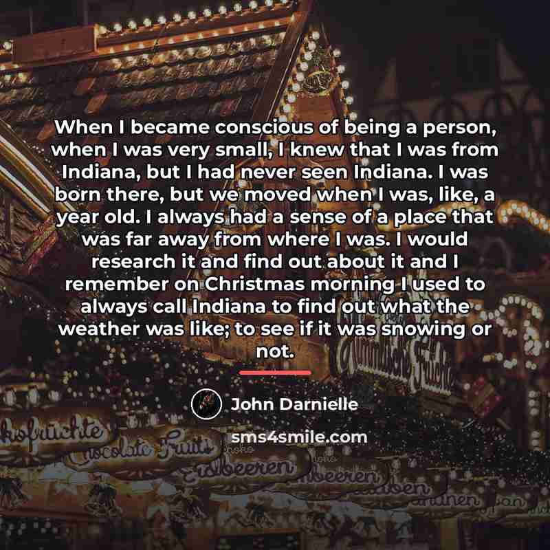 “When I became conscious of being a person, when I…” quote by John Darnielle