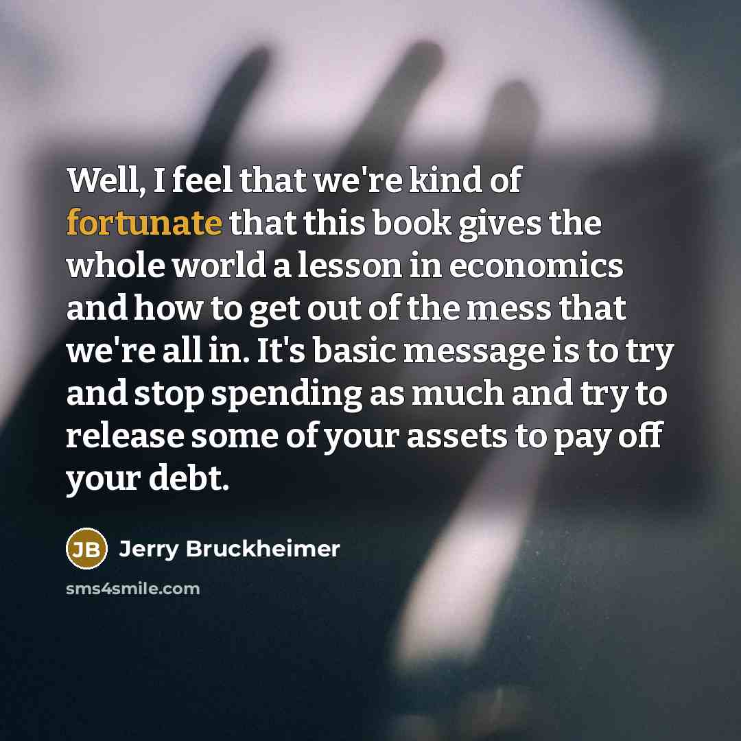 “Well, I feel that we're kind of fortunate that this…” quote by Jerry Bruckheimer