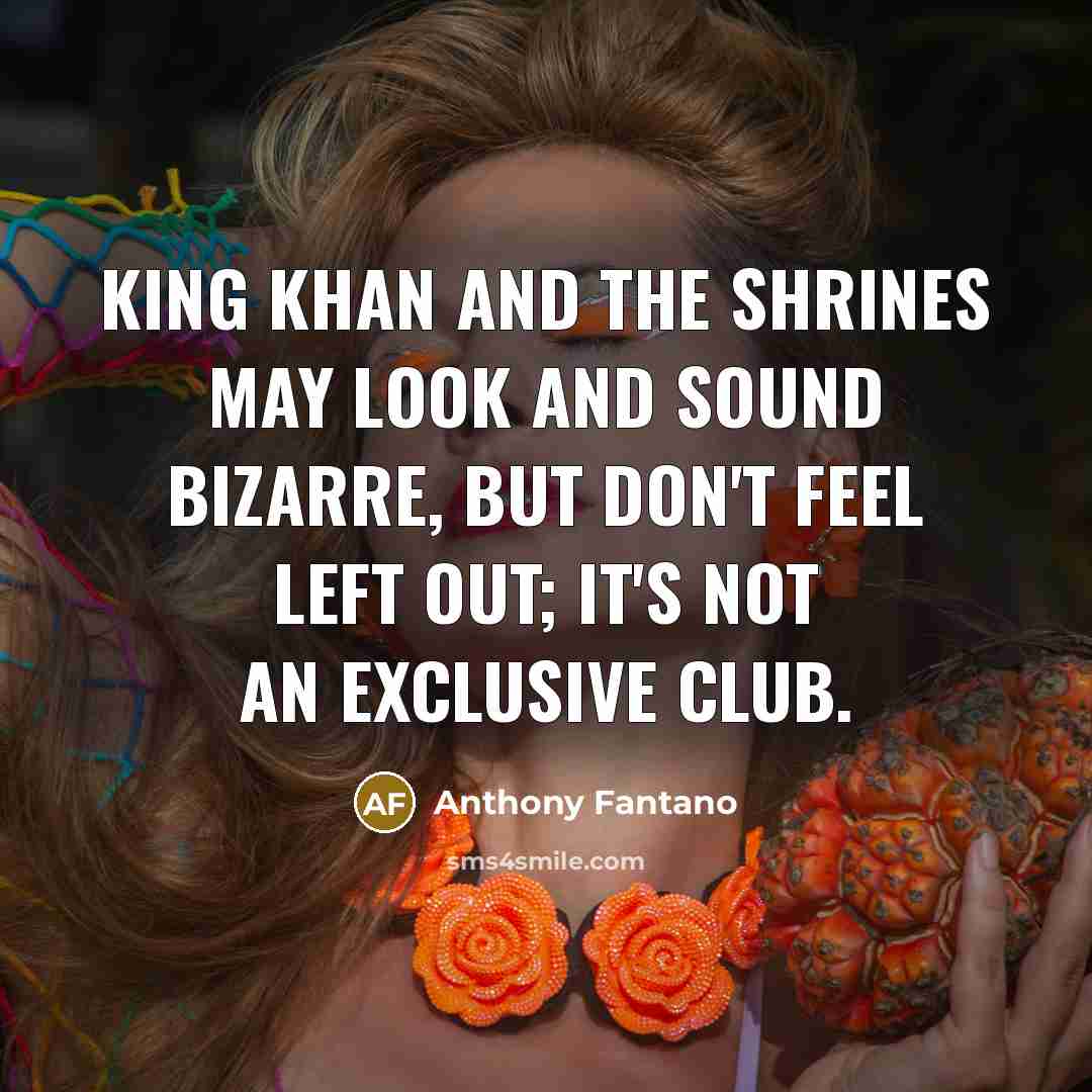 “King Khan and the Shrines may look and sound bizarre,…” quote by Anthony Fantano