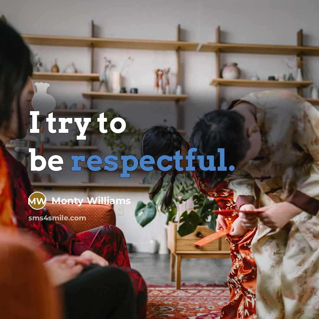 “I try to be respectful.…” quote by Monty Williams