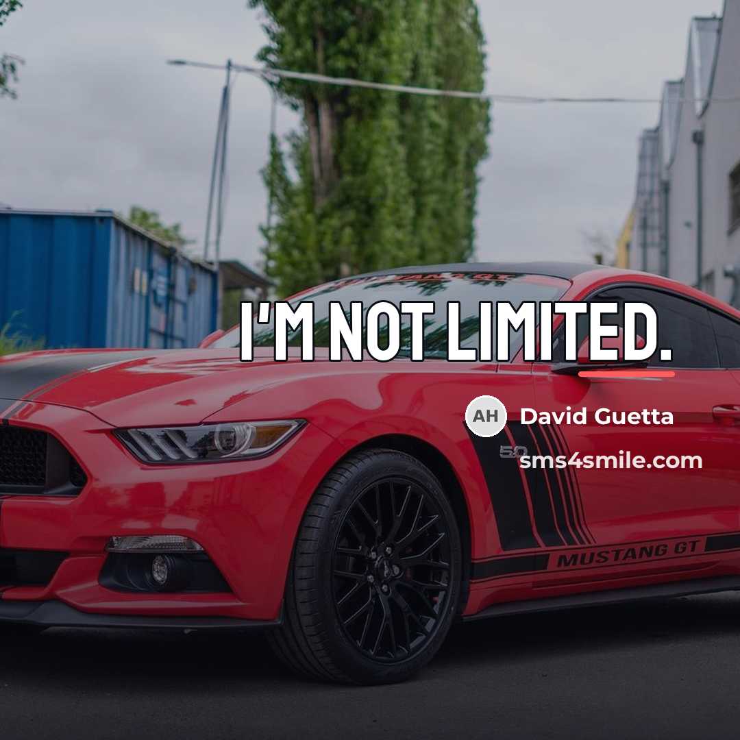 “I'm not limited.…” quote by David Guetta