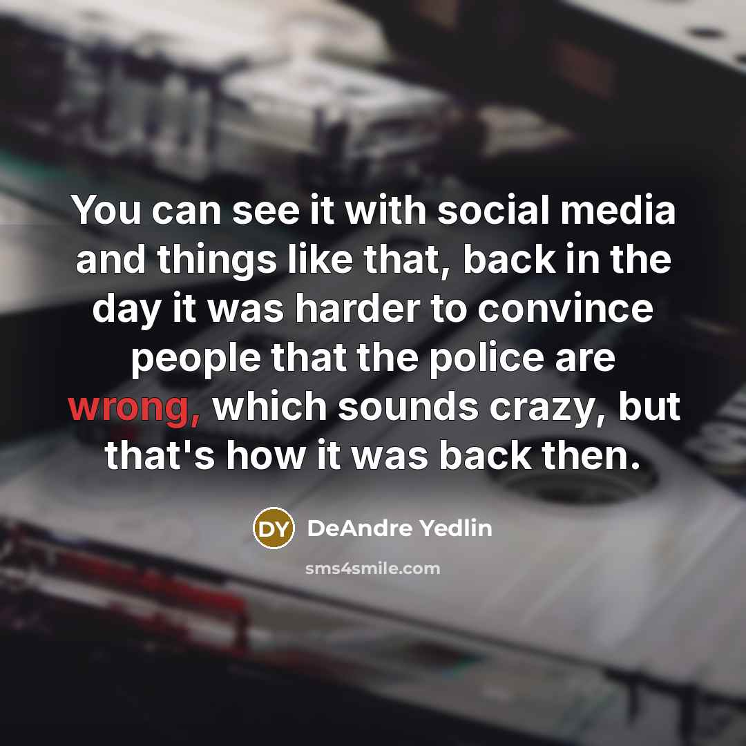 “You can see it with social media and things like…” quote by DeAndre Yedlin
