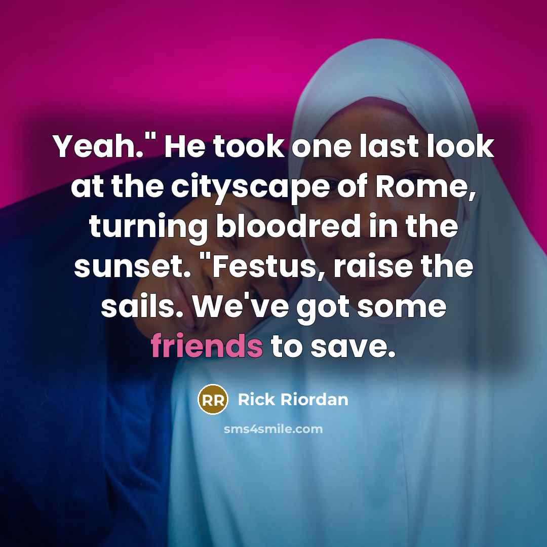 “Yeah." He took one last look at the cityscape of…” quote by Rick Riordan