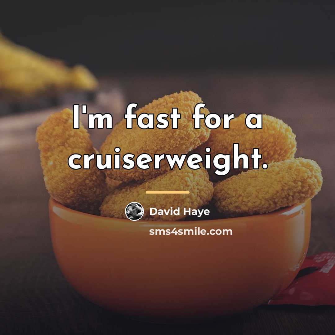 “I'm fast for a cruiserweight.…” quote by David Haye