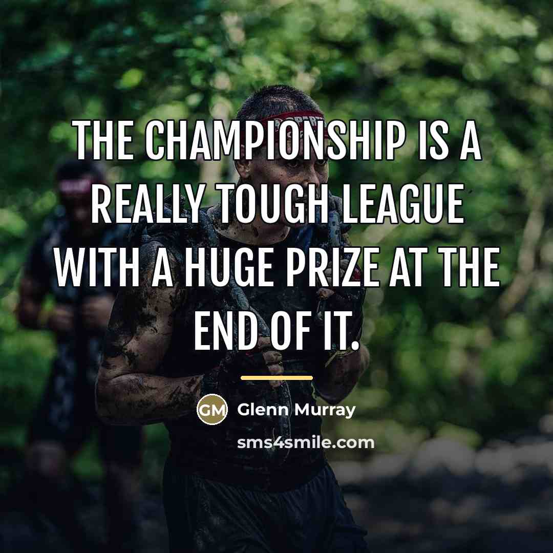 “The Championship is a really tough league with a huge…” quote by Glenn Murray