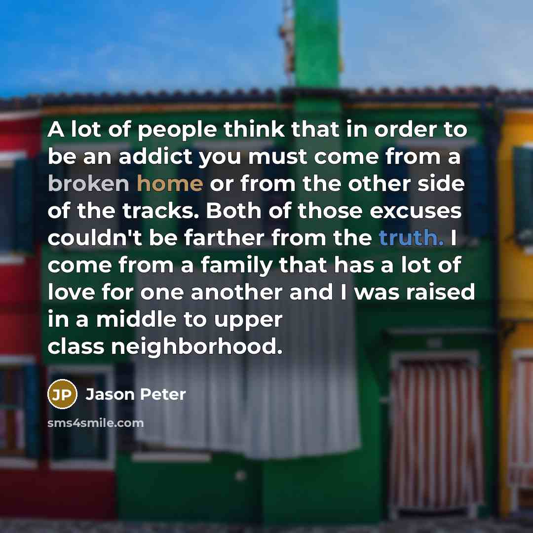 “A lot of people think that in order to be…” quote by Jason Peter