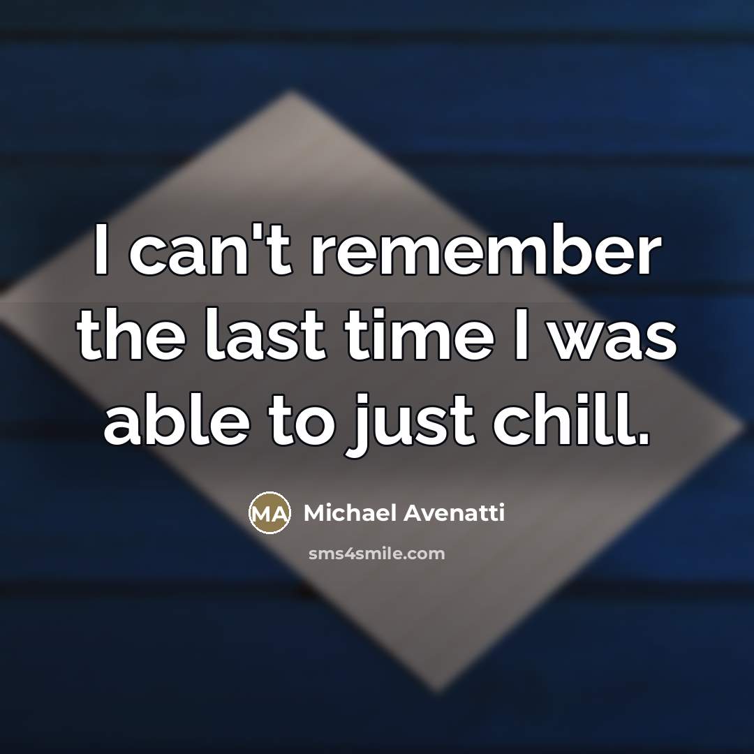 “I can't remember the last time I was able to…” quote by Michael Avenatti