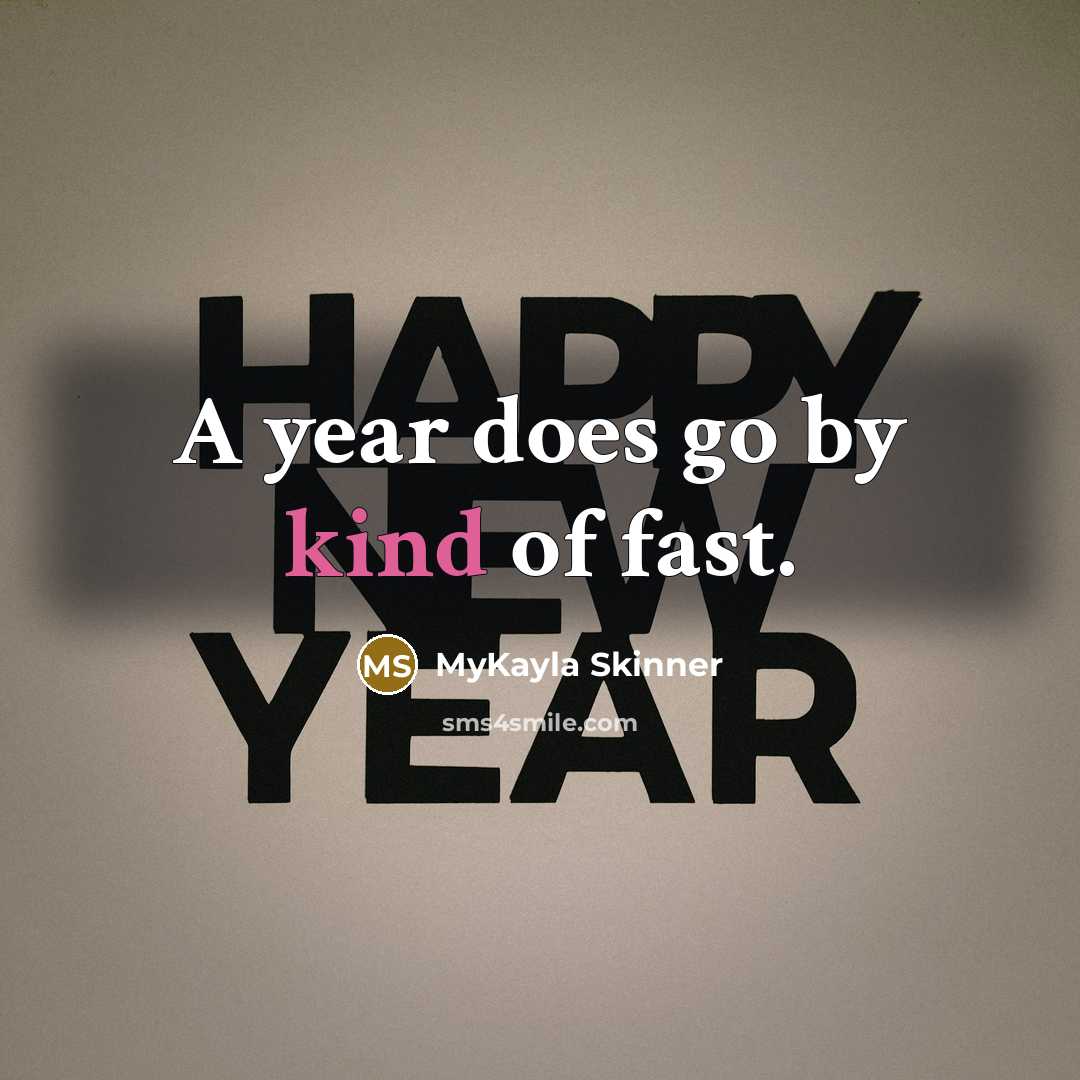 “A year does go by kind of fast.…” quote by MyKayla Skinner