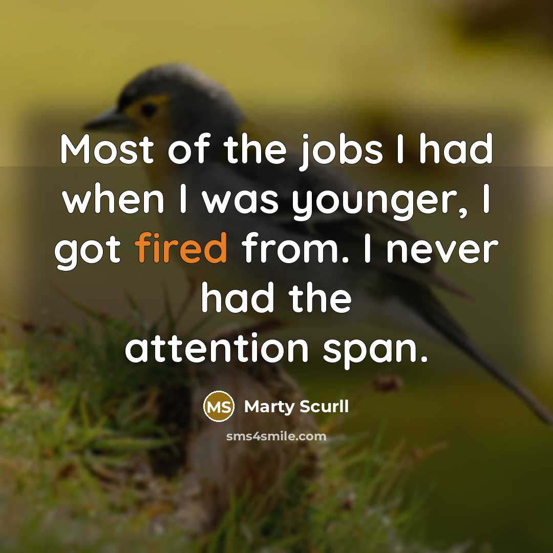 “Most of the jobs I had when I was younger,…” quote by Marty Scurll