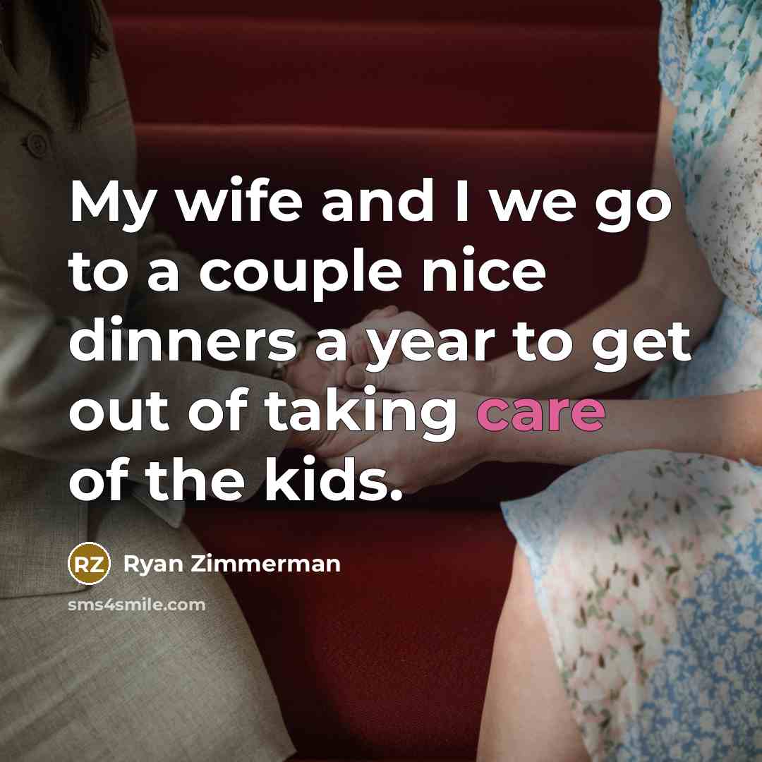 “My wife and I we go to a couple nice…” quote by Ryan Zimmerman