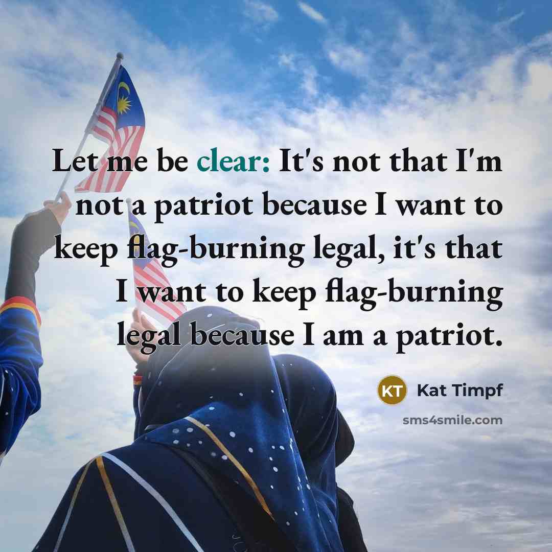 “Let me be clear: It's not that I'm not a…” quote by Kat Timpf
