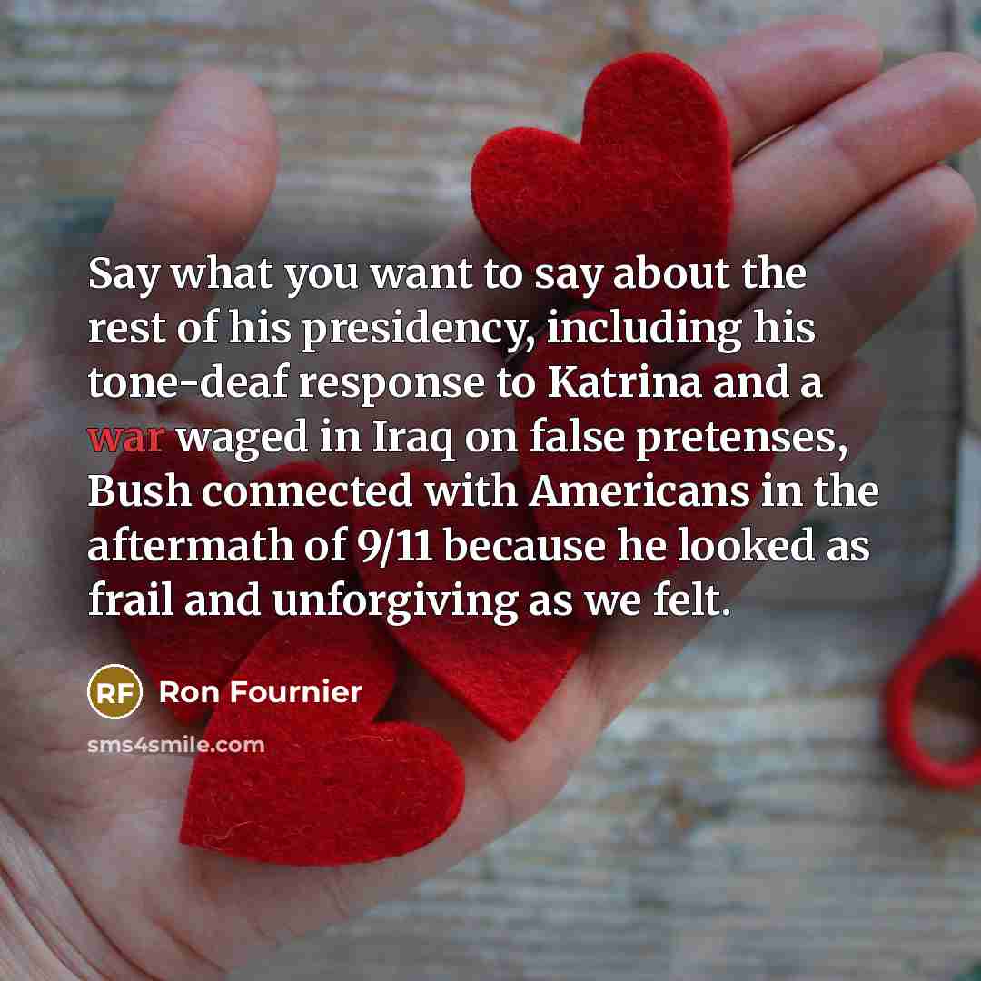 “Say what you want to say about the rest of…” quote by Ron Fournier