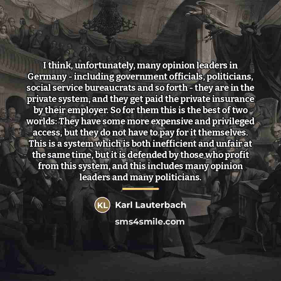 “I think, unfortunately, many opinion leaders in Germany - including…” quote by Karl Lauterbach