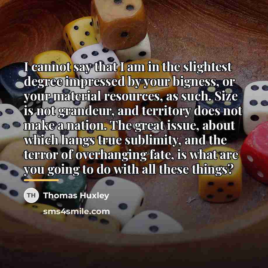 “I cannot say that I am in the slightest degree…” quote by Thomas Huxley