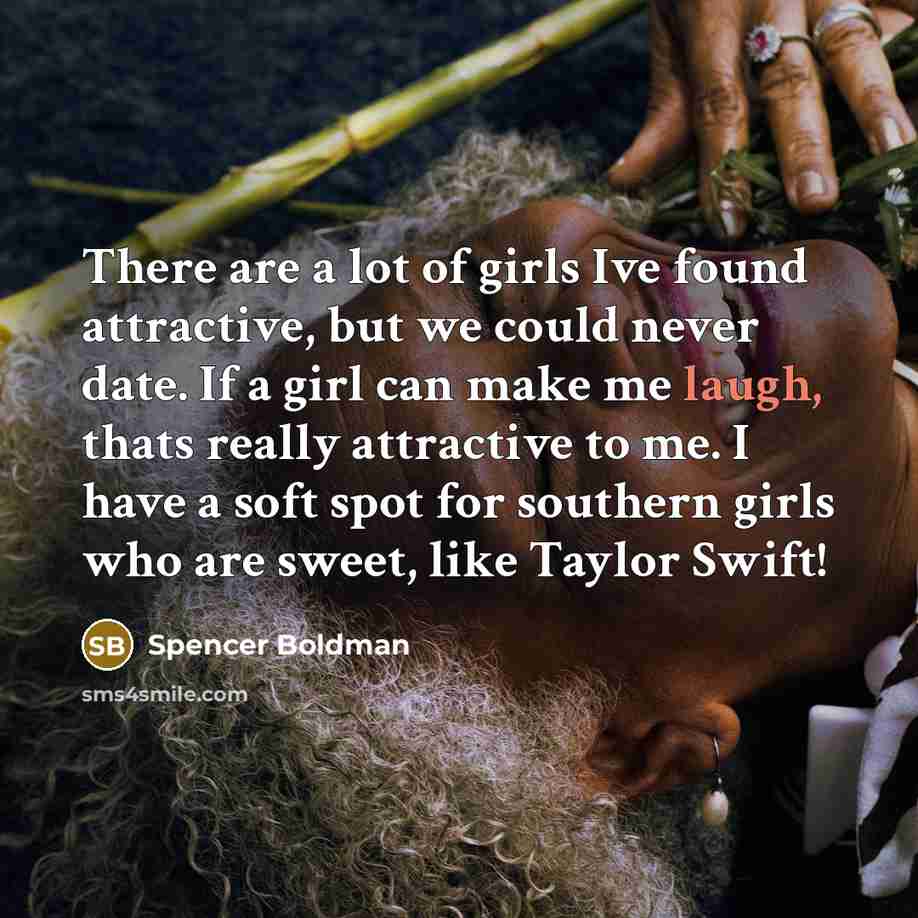 “There are a lot of girls Ive found attractive, but…” quote by Spencer Boldman