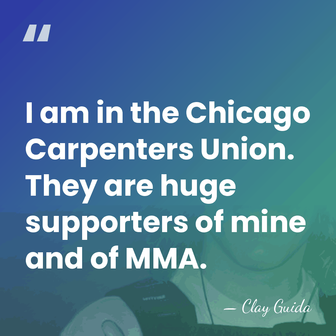 I am in the Chicago Carpenters Union. They are huge supporters of&hellip; - Clay Guida