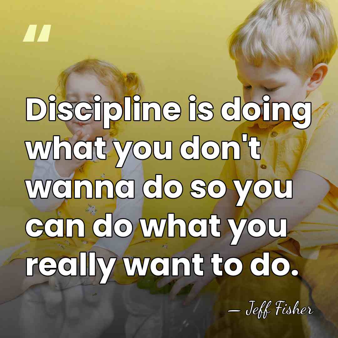 Discipline is doing what you don't wanna do so you can do&hellip; - Jeff Fisher