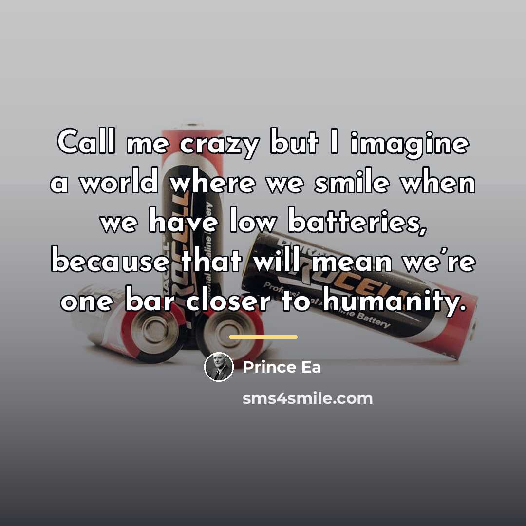 “Call me crazy but I imagine a world where we…” quote by Prince Ea
