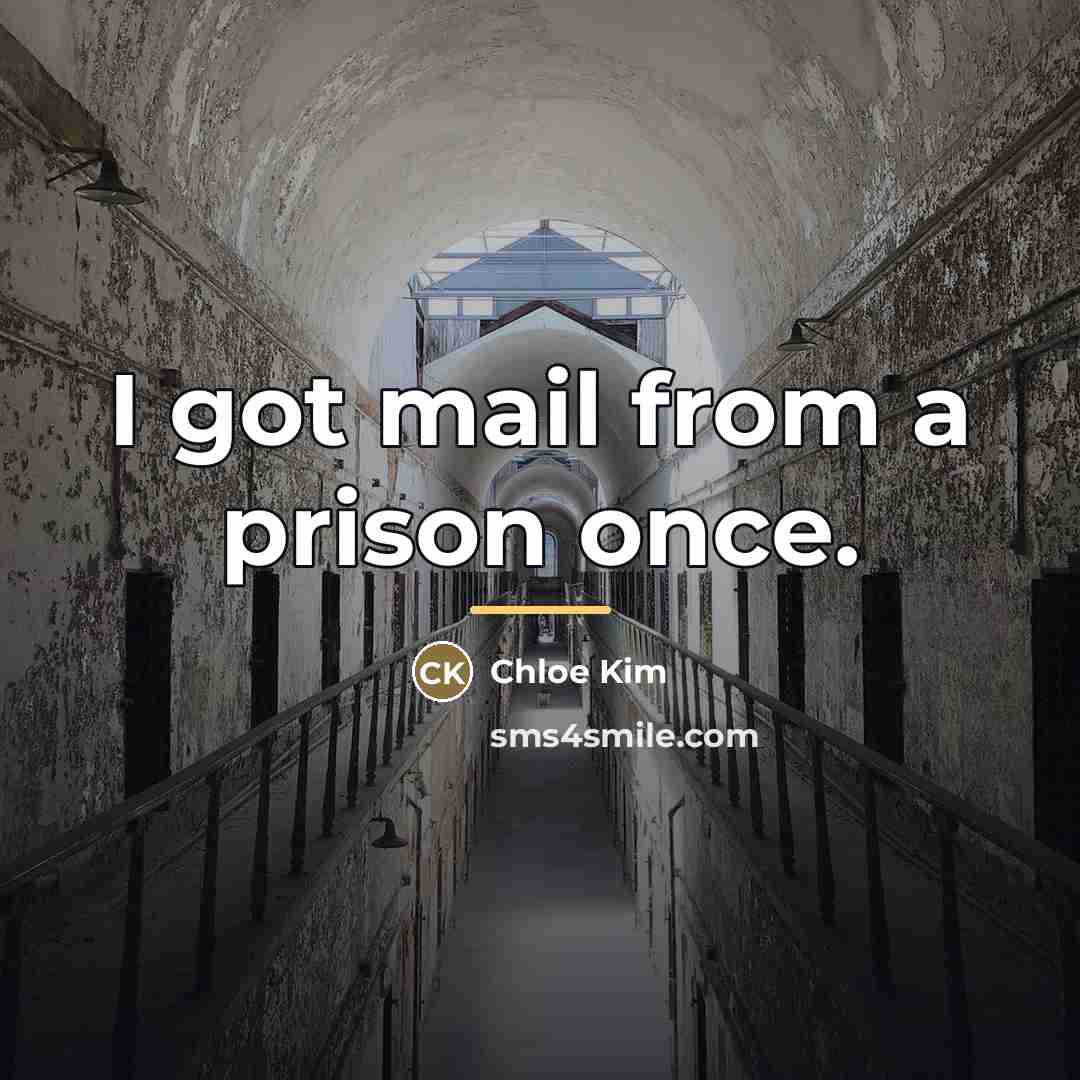 “I got mail from a prison once.…” quote by Chloe Kim
