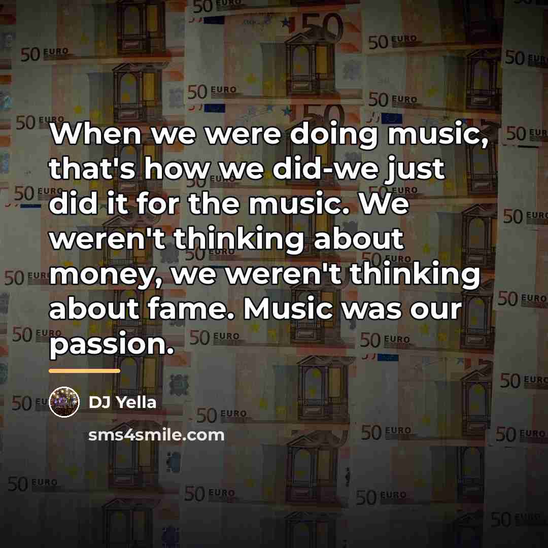 “When we were doing music, that's how we did-we just…” quote by DJ Yella