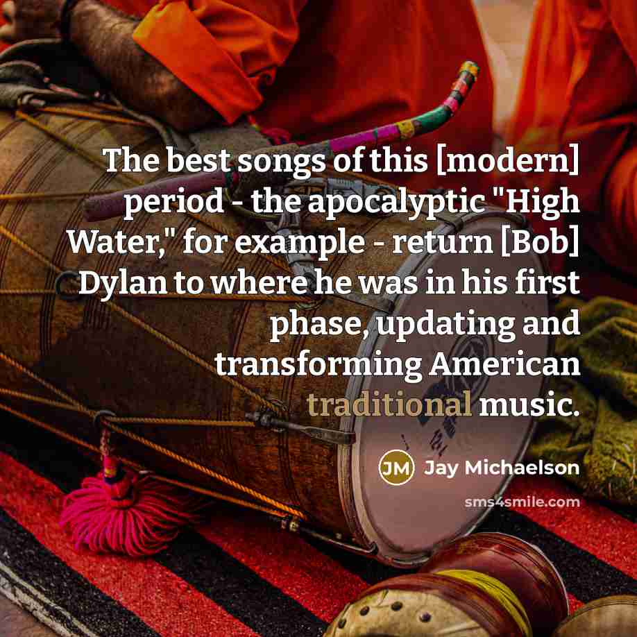 “The best songs of this [modern] period - the apocalyptic…” quote by Jay Michaelson