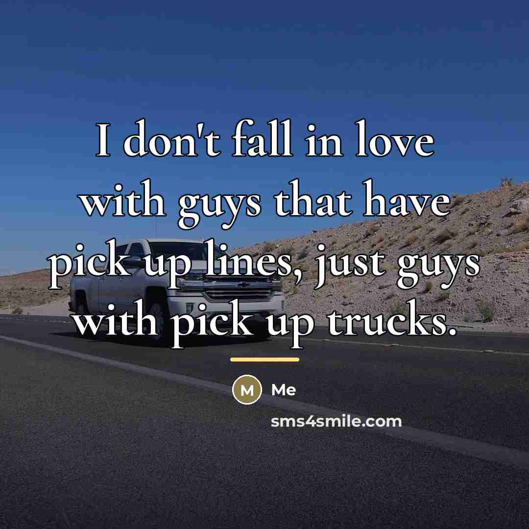 “I don't fall in love with guys that have pick…” quote by Me