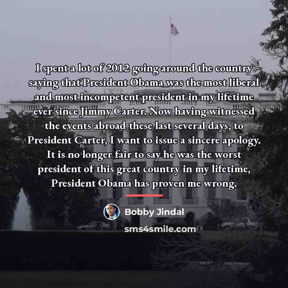 “I spent a lot of 2012 going around the country…” quote by Bobby Jindal