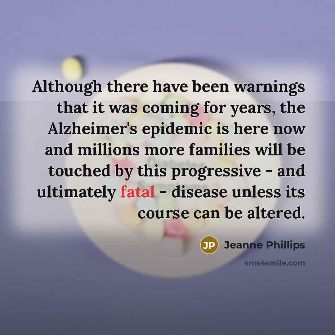 “Although there have been warnings that it was coming for…” quote by Jeanne Phillips
