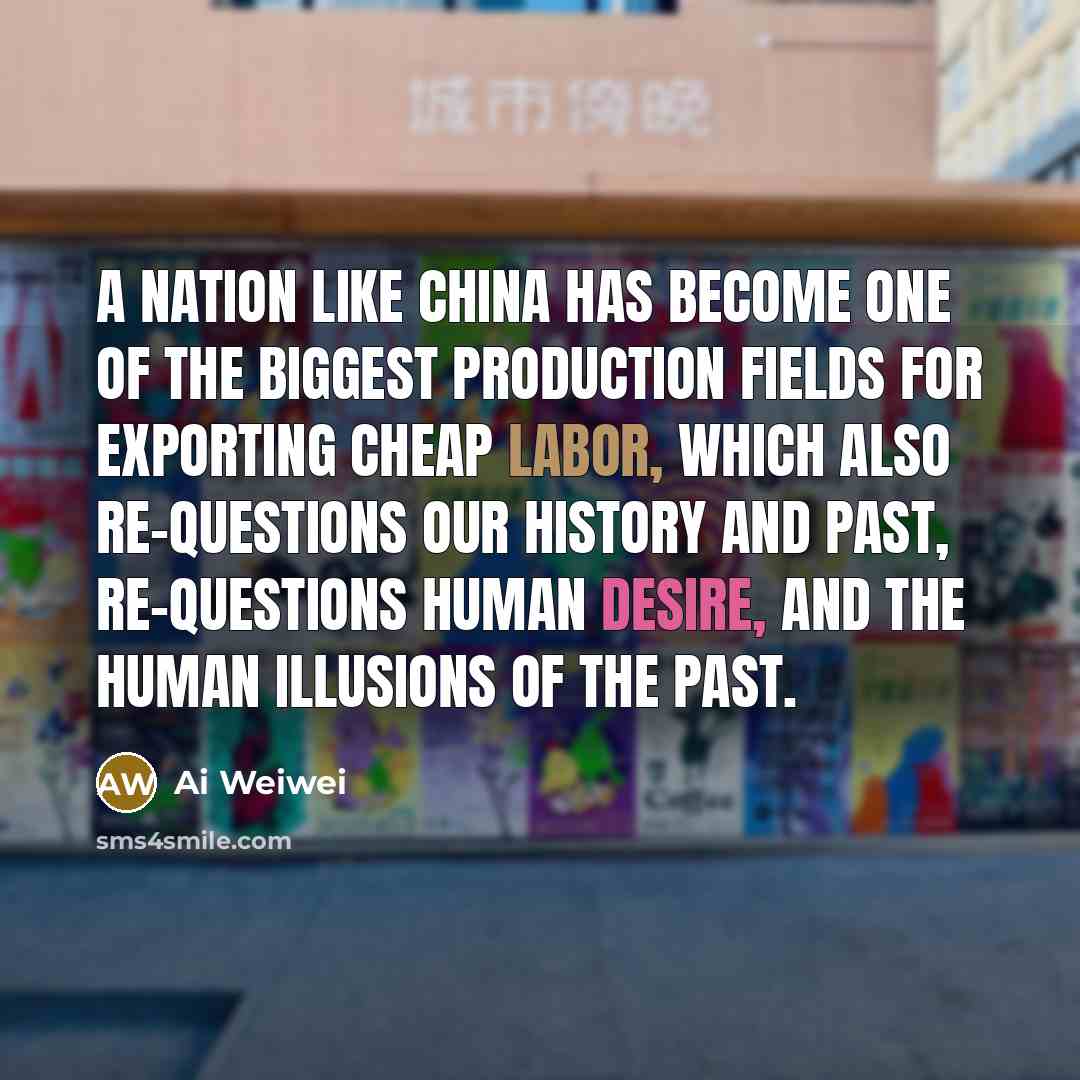 “A nation like China has become one of the biggest…” quote by Ai Weiwei