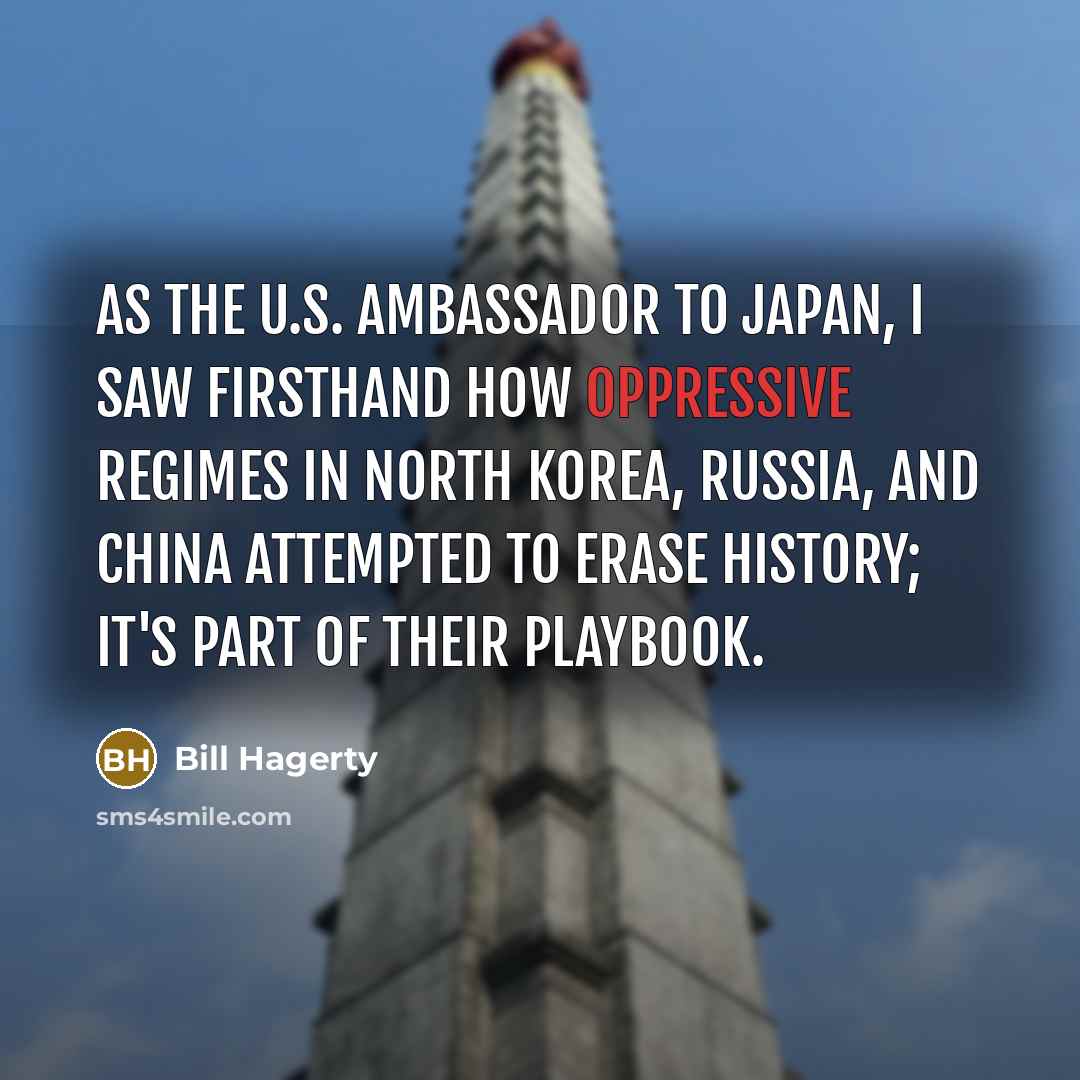 “As the U.S. ambassador to Japan, I saw firsthand how…” quote by Bill Hagerty