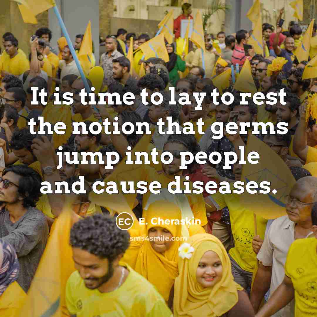 “It is time to lay to rest the notion that…” quote by E. Cheraskin