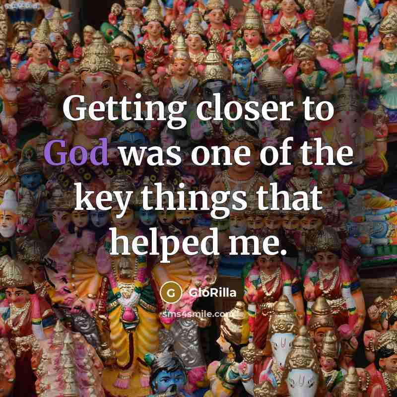 “Getting closer to God was one of the key things…” quote by GloRilla