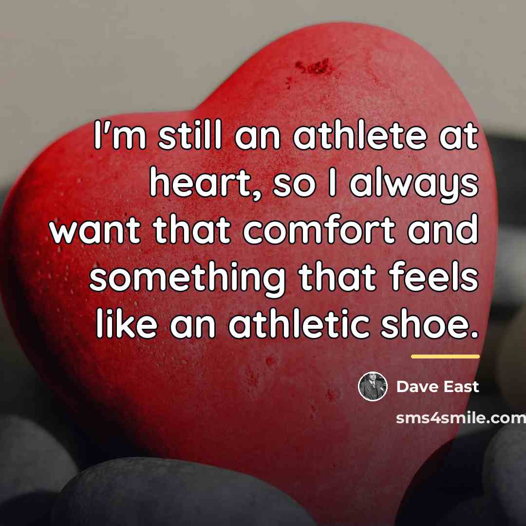 “I'm still an athlete at heart, so I always want…” quote by Dave East