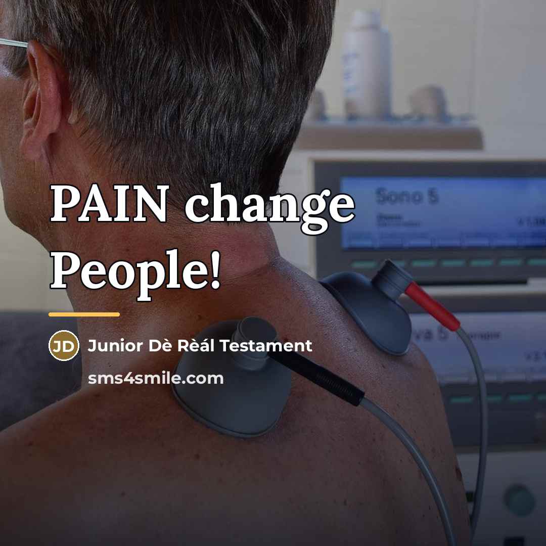 “PAIN change People!…” quote by Junior Dè Rèál Testament
