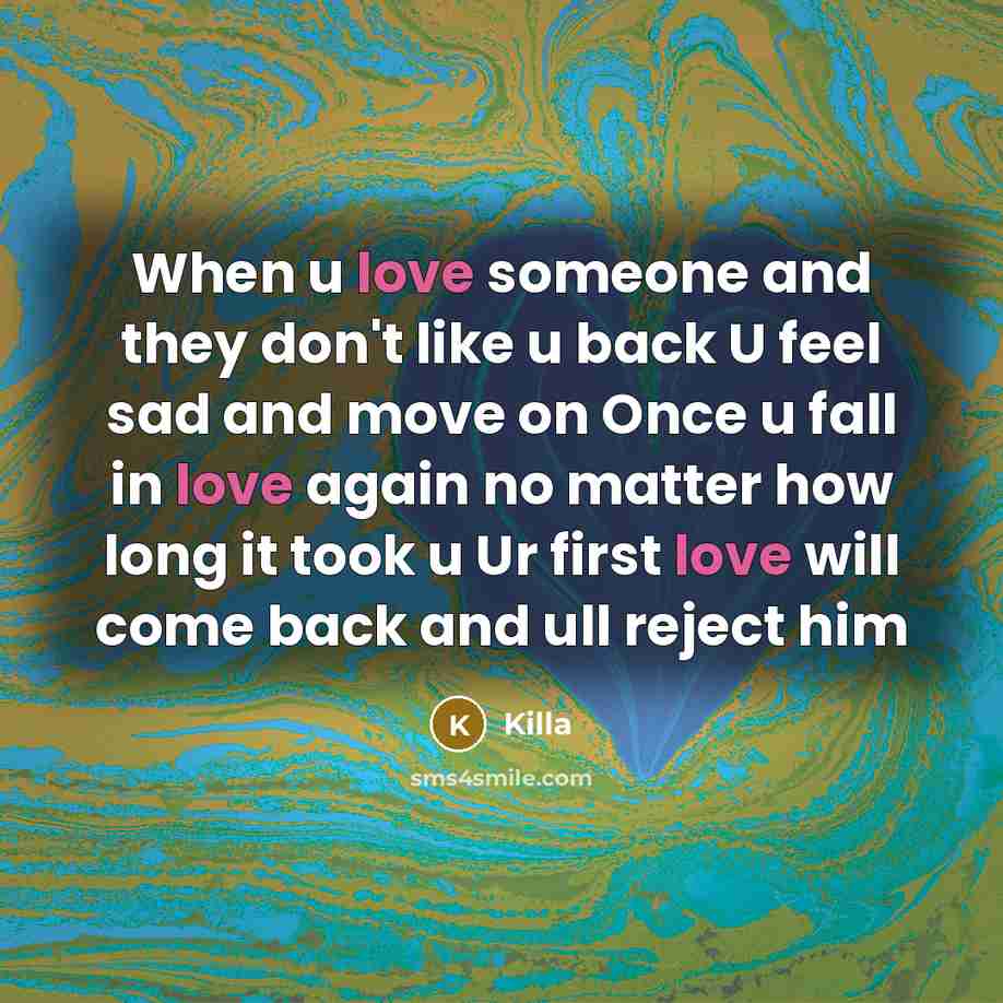 “When u love someone and they don't like u back…” quote by Killa