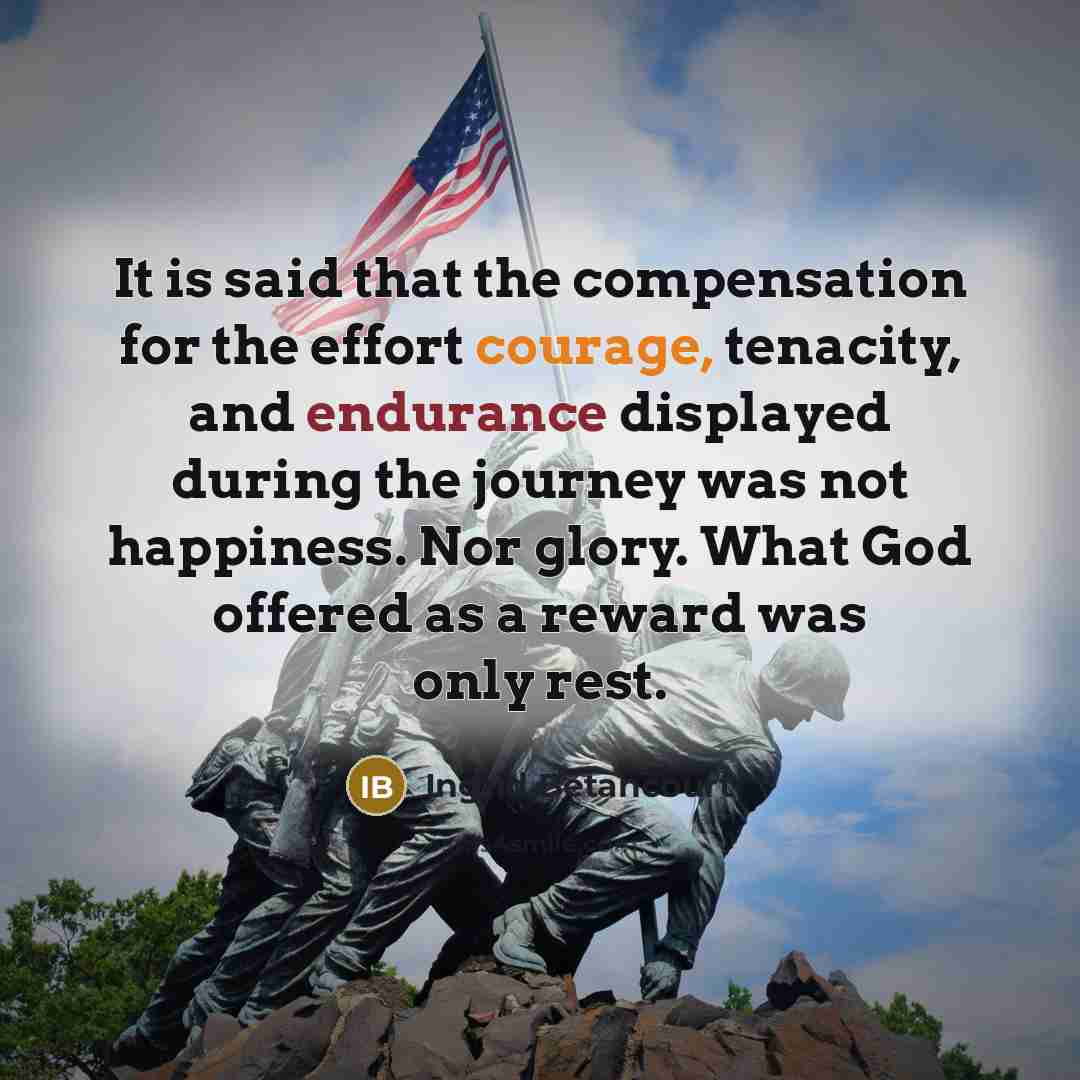 “It is said that the compensation for the effort courage,…” quote by Ingrid Betancourt